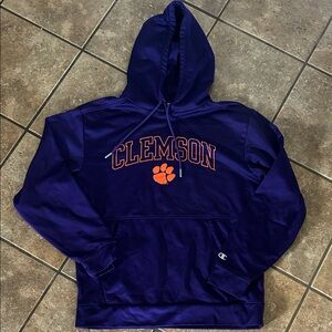 Men’s Champion Purple Clemson Hoodie